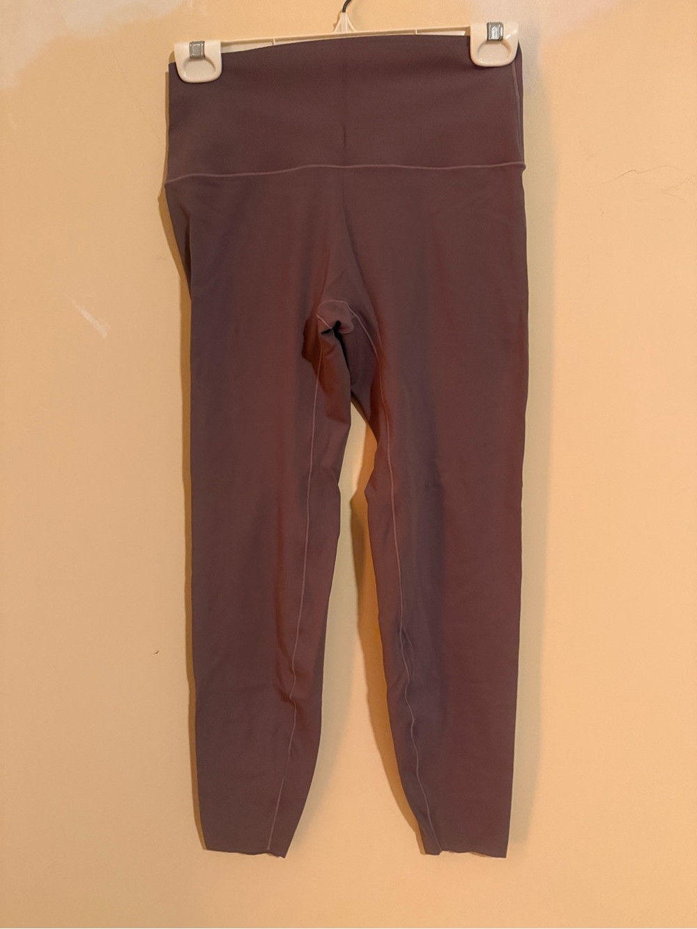 PARAGON High-Waist Leggings - Mauve Plum